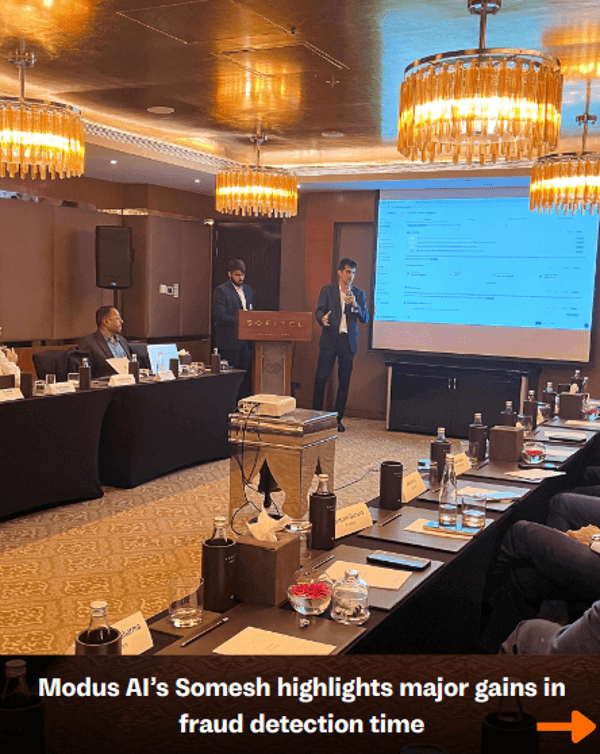 Modus AI at Z47's Closed-Door Financial Services Event